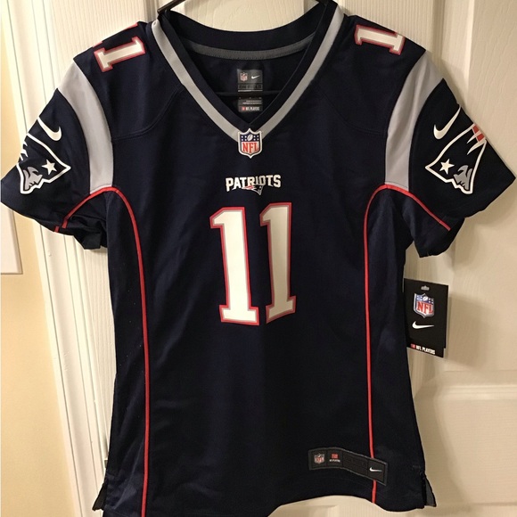 DSWT 2015 Women’s Edelman New England Patriots Football Jersey Small - Picture 1 of 3